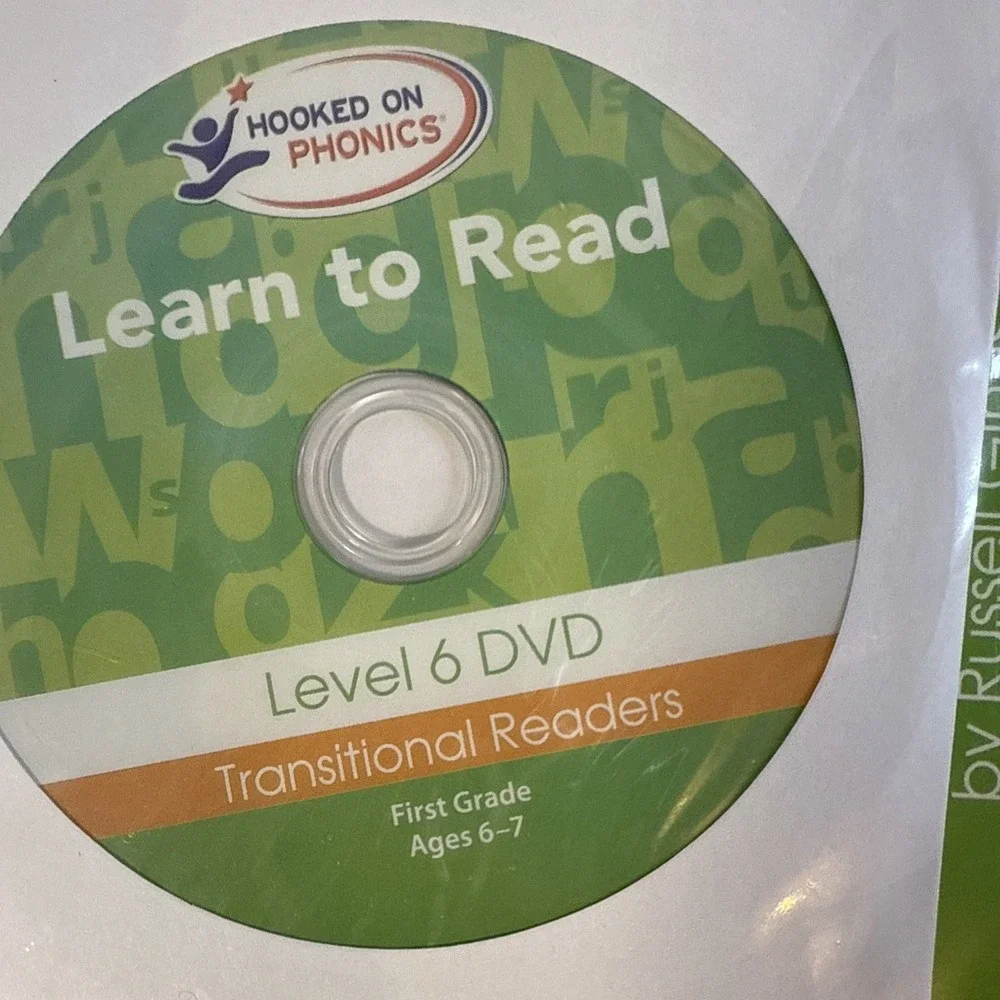 New Hooked on Phonics Learn to Read Level 6 Transitional Readers Bundle‎ Age 6-7